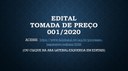 EDITAL DE TOMADA DE PREÇO 001/2020