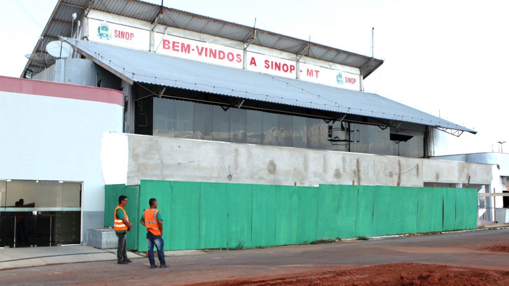 Obras no terminal e pista do aeroporto em Sinop devem acabar em 60 dias; R$ 1,5 milhão investidos